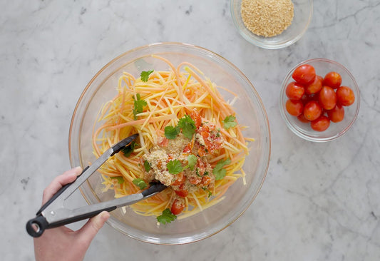 OXO Good Grips Lockable Stainless Steel Tongs, 23cm / 9-Inch